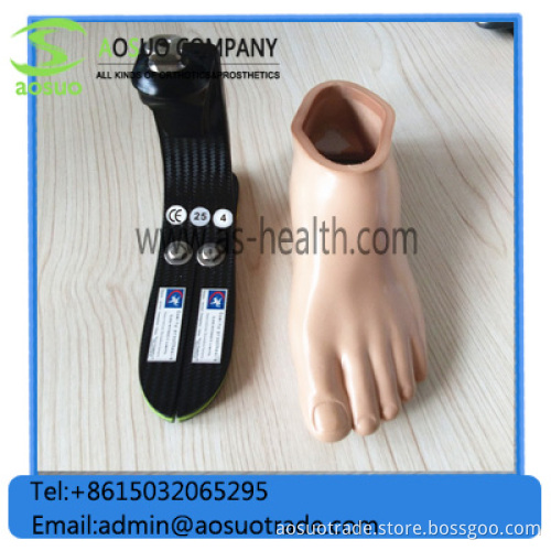 Orthotic and prosthetic implants Carbon Fiber Foot